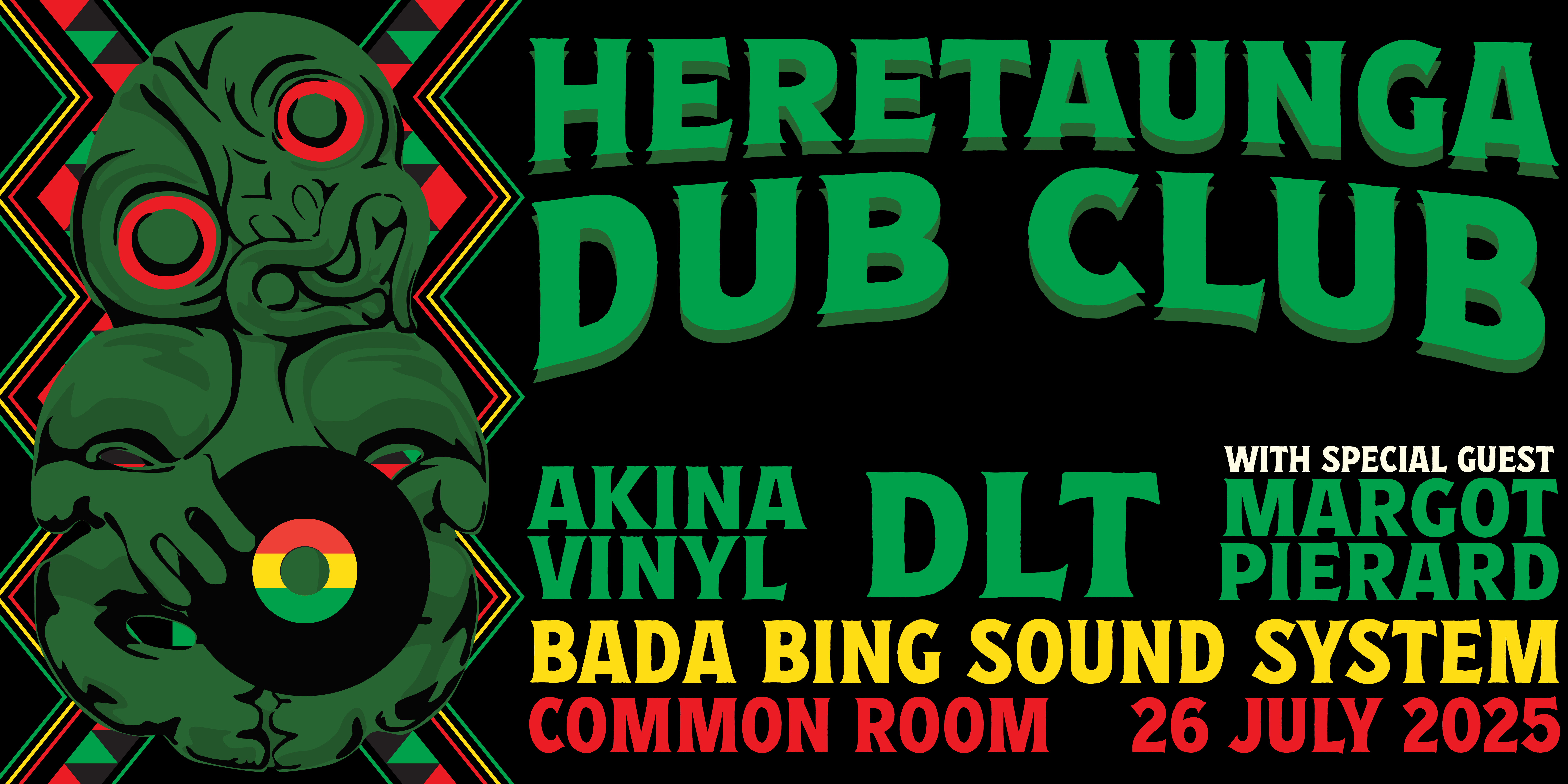 HERETAUNGA DUB CLUB 2 – COMMON ROOM