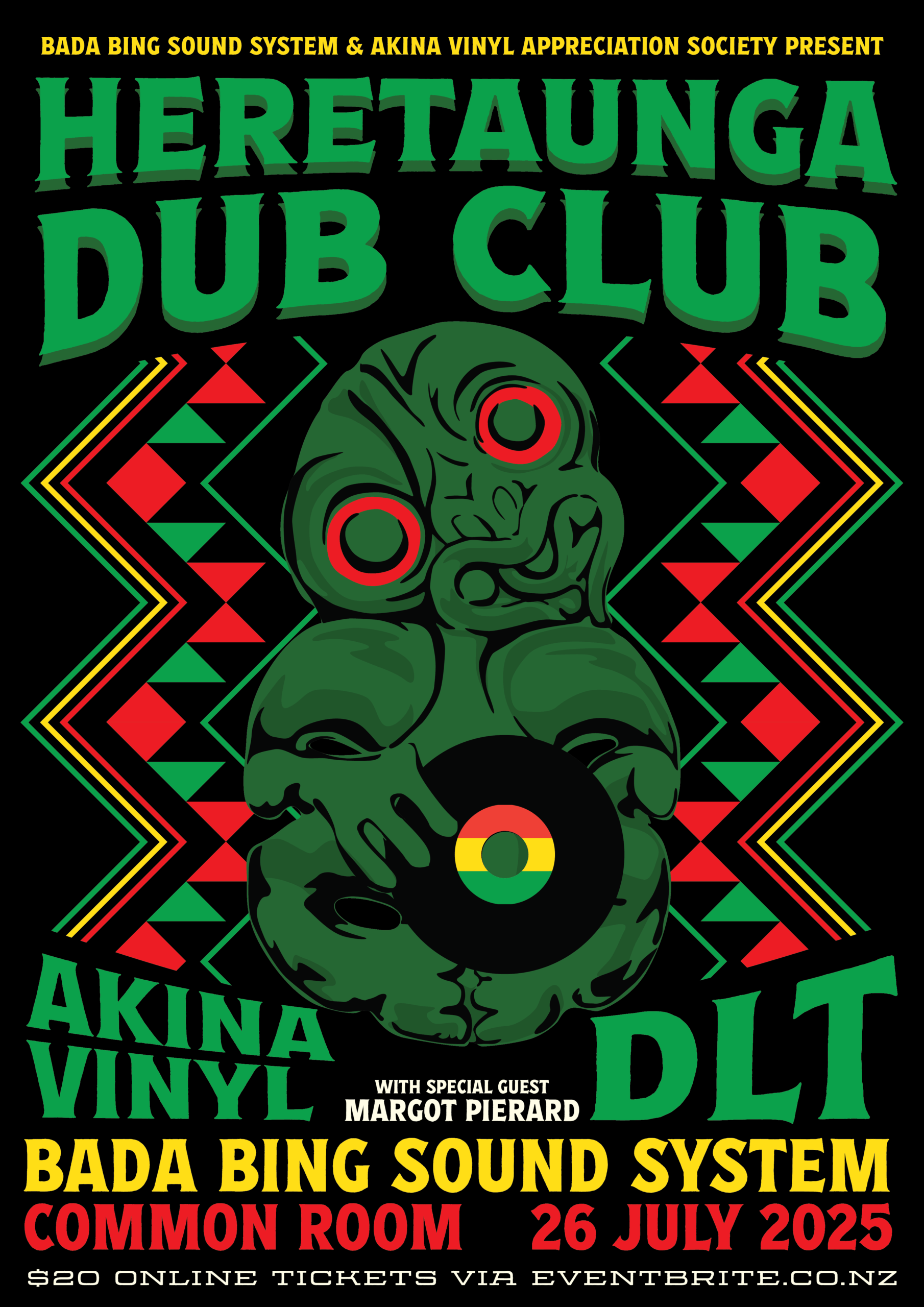 HERETAUNGA DUB CLUB 2  COMMON ROOM