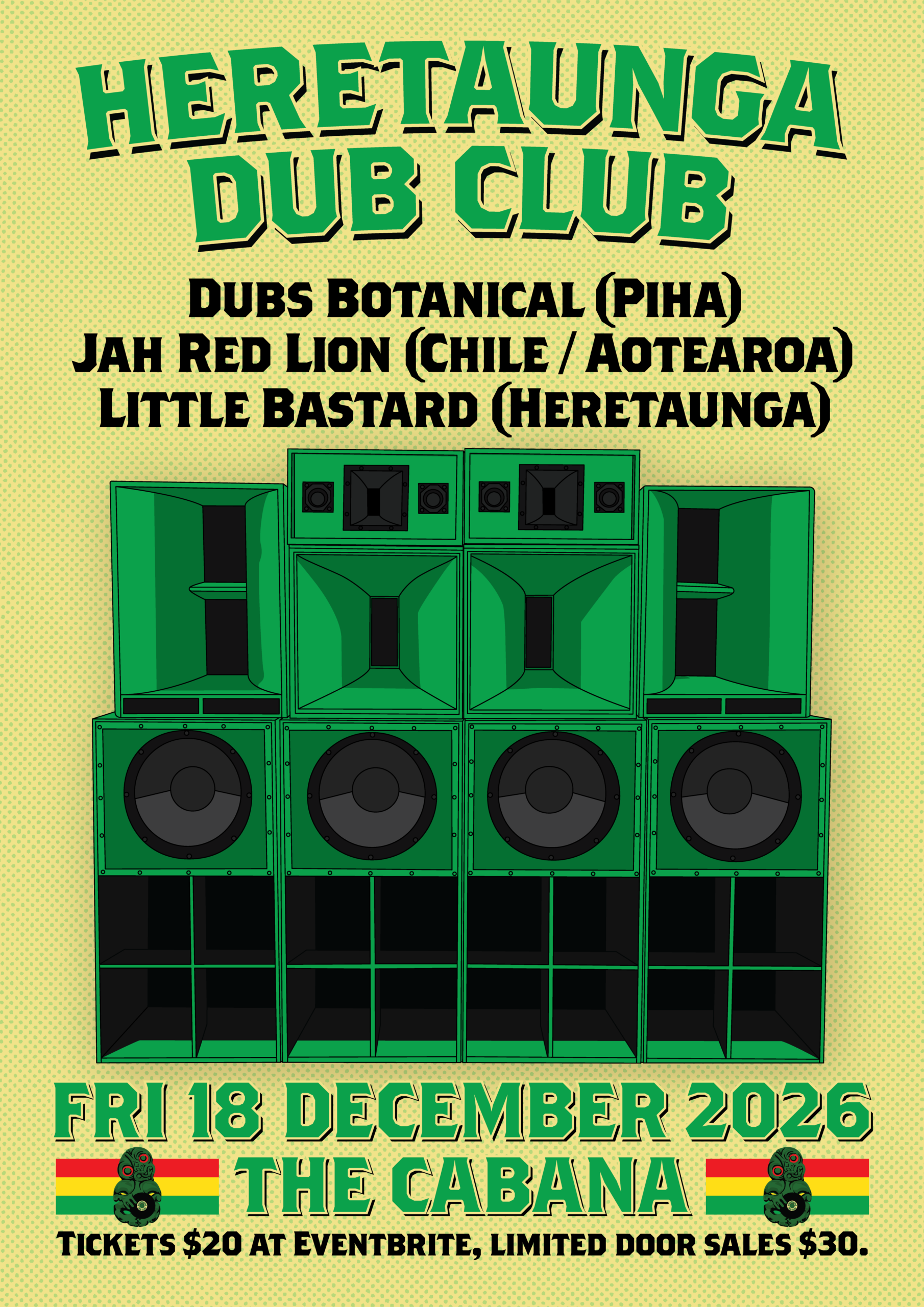 HERETAUNGA DUB CLUB – CABANA